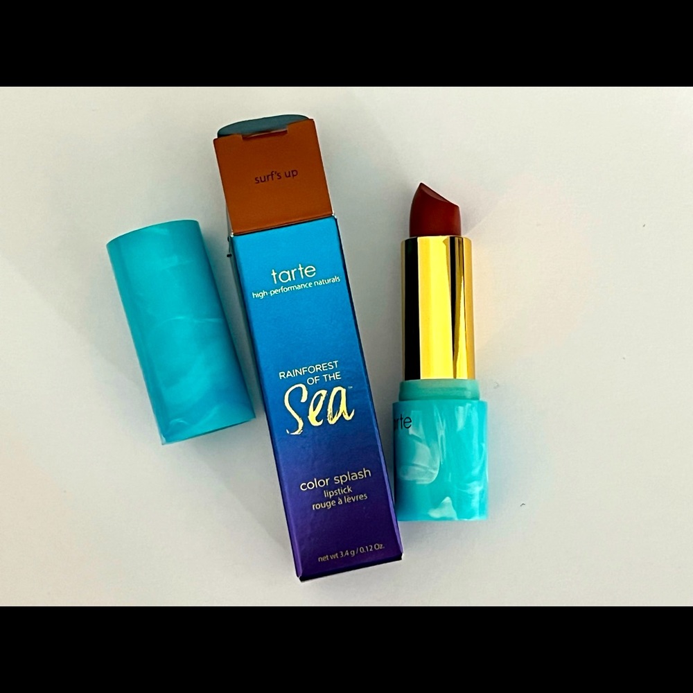 BNIB Tarte lipstick in Surf’s Up. Never used